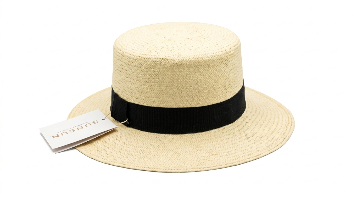 SOMBRERO CORDOBÉS DE PAJA TOQUILLA CINTA NEGRA