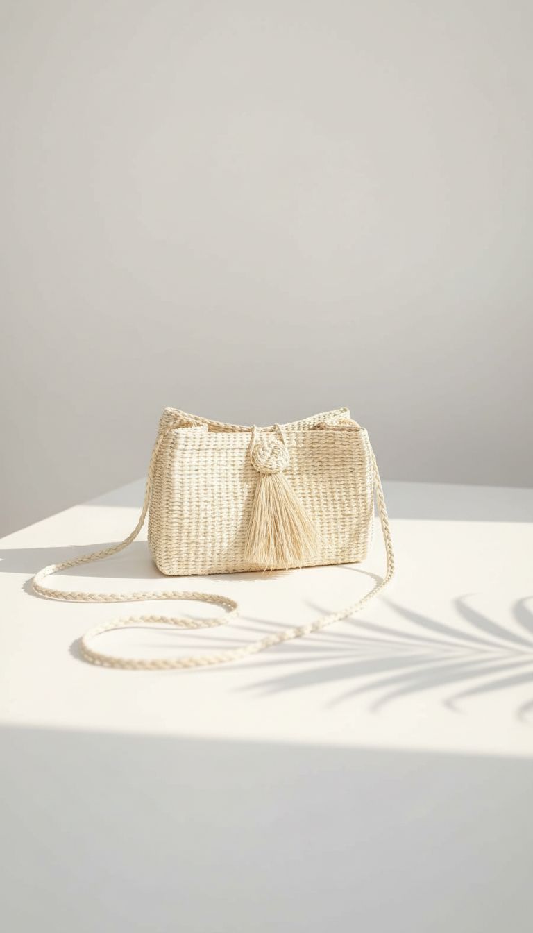 CARTERA DE PAJA TOQUILLA EMMA