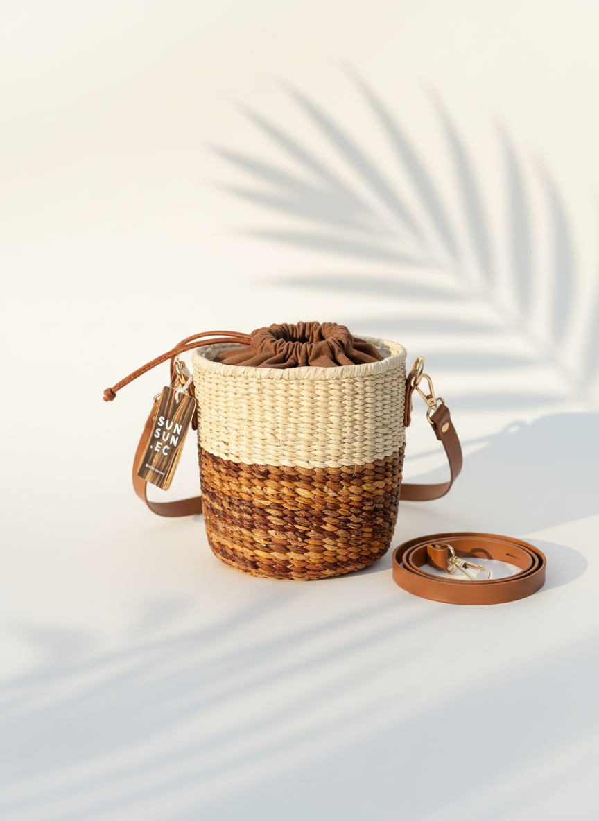 BARRIL PEQUEÑO ZAPAN Y PAJA TOQUILLA NATURAL