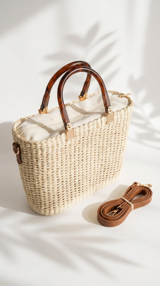 ANASTASIA PAJA TOQUILLA CON LIENCILLO Y MARROQUÍNERIA GOLDFIELD