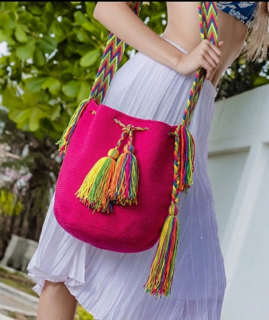 Cartera Wayu Fucsia