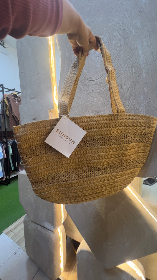 SINTÉTICA BOLSO PLAYERO BEIGE