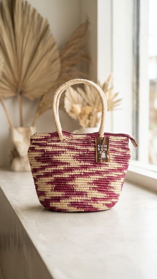ADQUISICIÓN PROMO CROCHET AGARRADERA PAJA TOQUILLA VINO