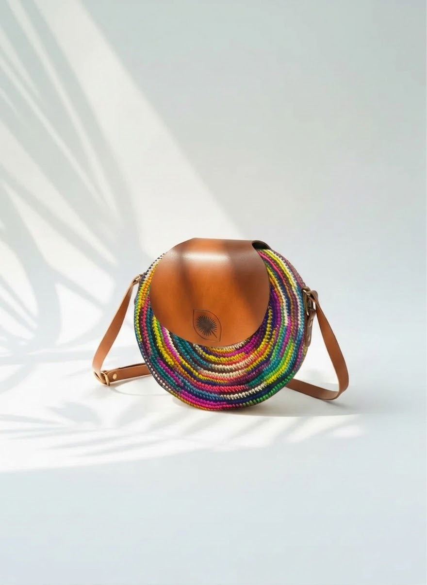 CARTERA PAJA TOQUILLA YOYO MULTICOLOR