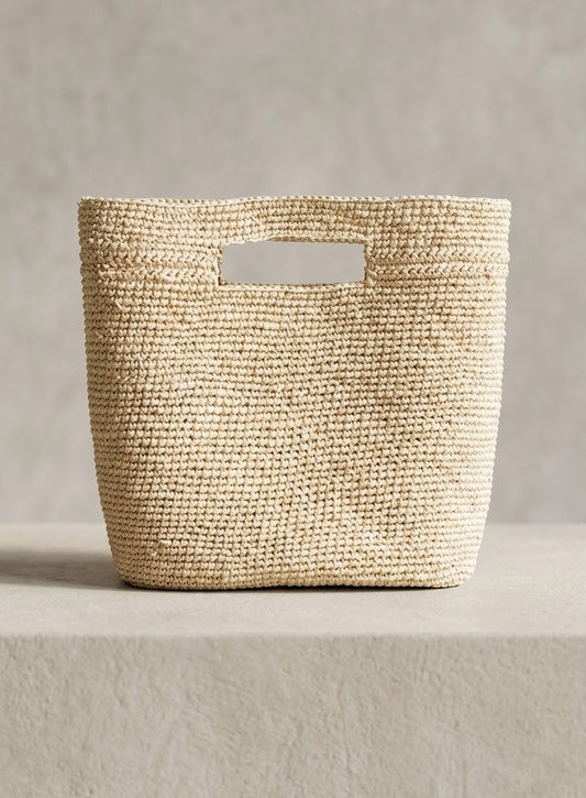 CARTERA DE PAJA TOQUILLA AGARRADERA PAJA CROSSBODY NATURAL - GUAYALMA