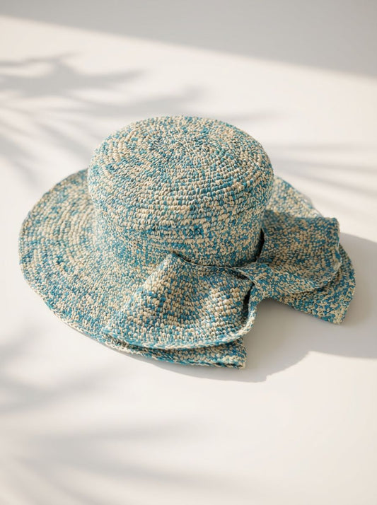SOMBRERO LAZO TURQUESA
