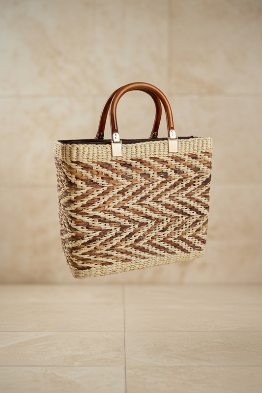 ANASTASIA RECTANGULAR PAJA TOQUILLA Y ZAPAN
