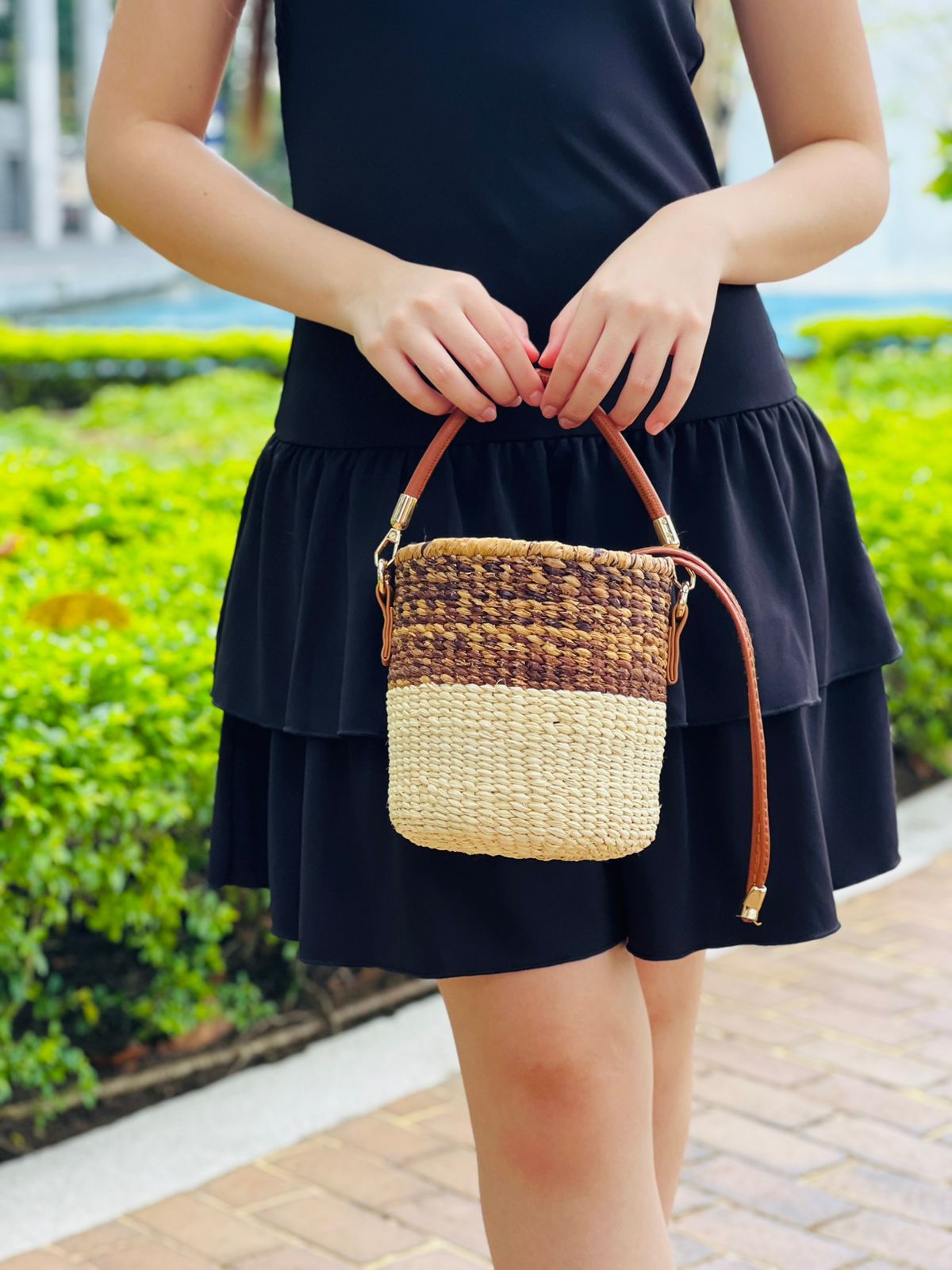 BARRIL PEQUEÑO ZAPAN Y PAJA TOQUILLA NATURAL