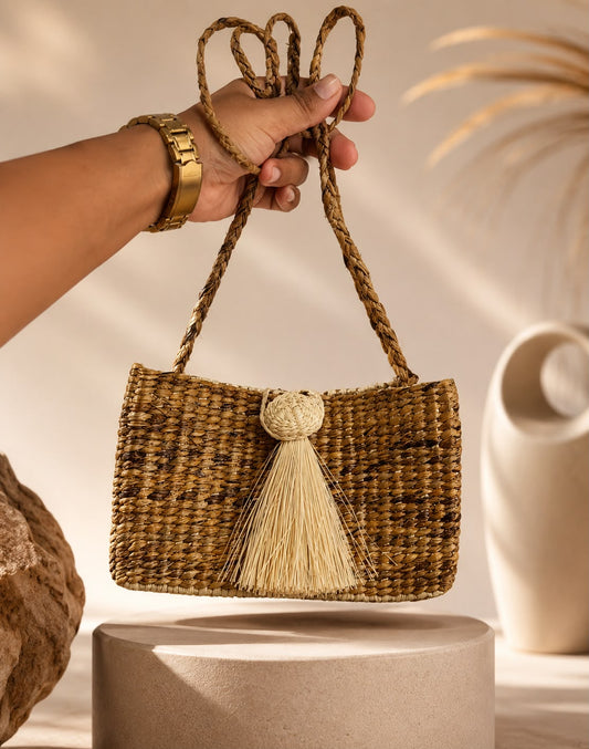 CARTERA DE PAJA TOQUILLA EMMA ZAPAN